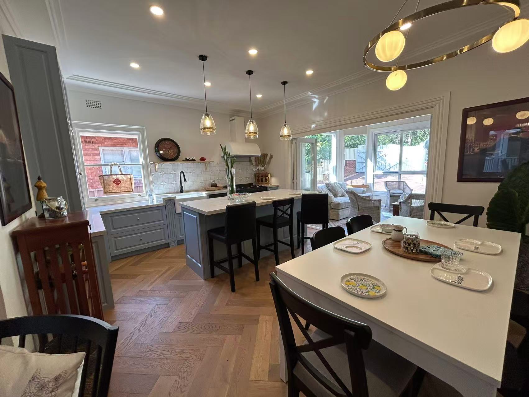 Interior renovation and decoration concept